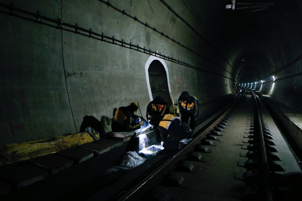 鹤山铁路运营隧道病害现状